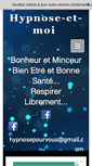 Mobile Screenshot of hypnose-et-moi.com